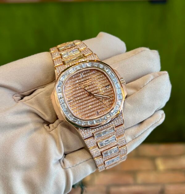 Patek Philippe Nautilus 5711/1R Iced out