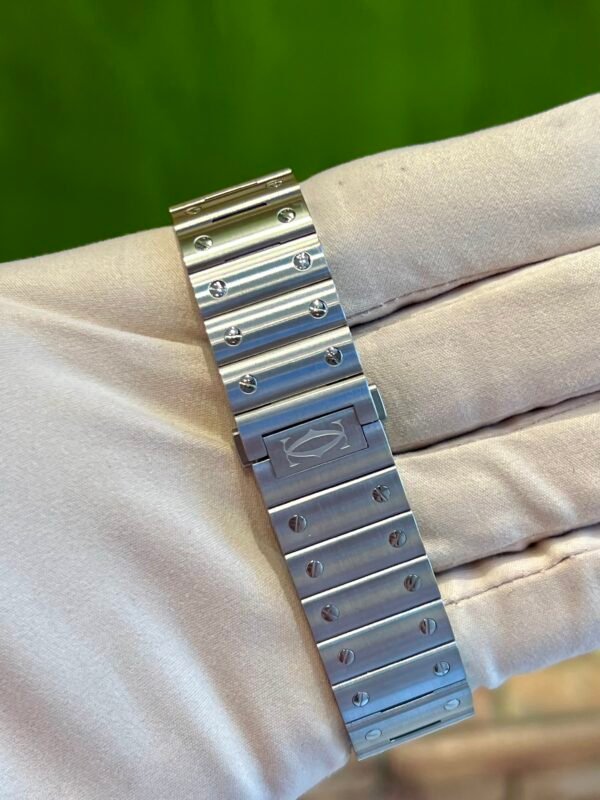 Cartier Santos 'Large' Blue Dial WSSA0071 - Image 2