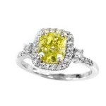 1.60ct Diamond Colored Diamonds Ring Gold