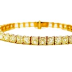 22.50cttw Diamond Tennis Bracelet Gold