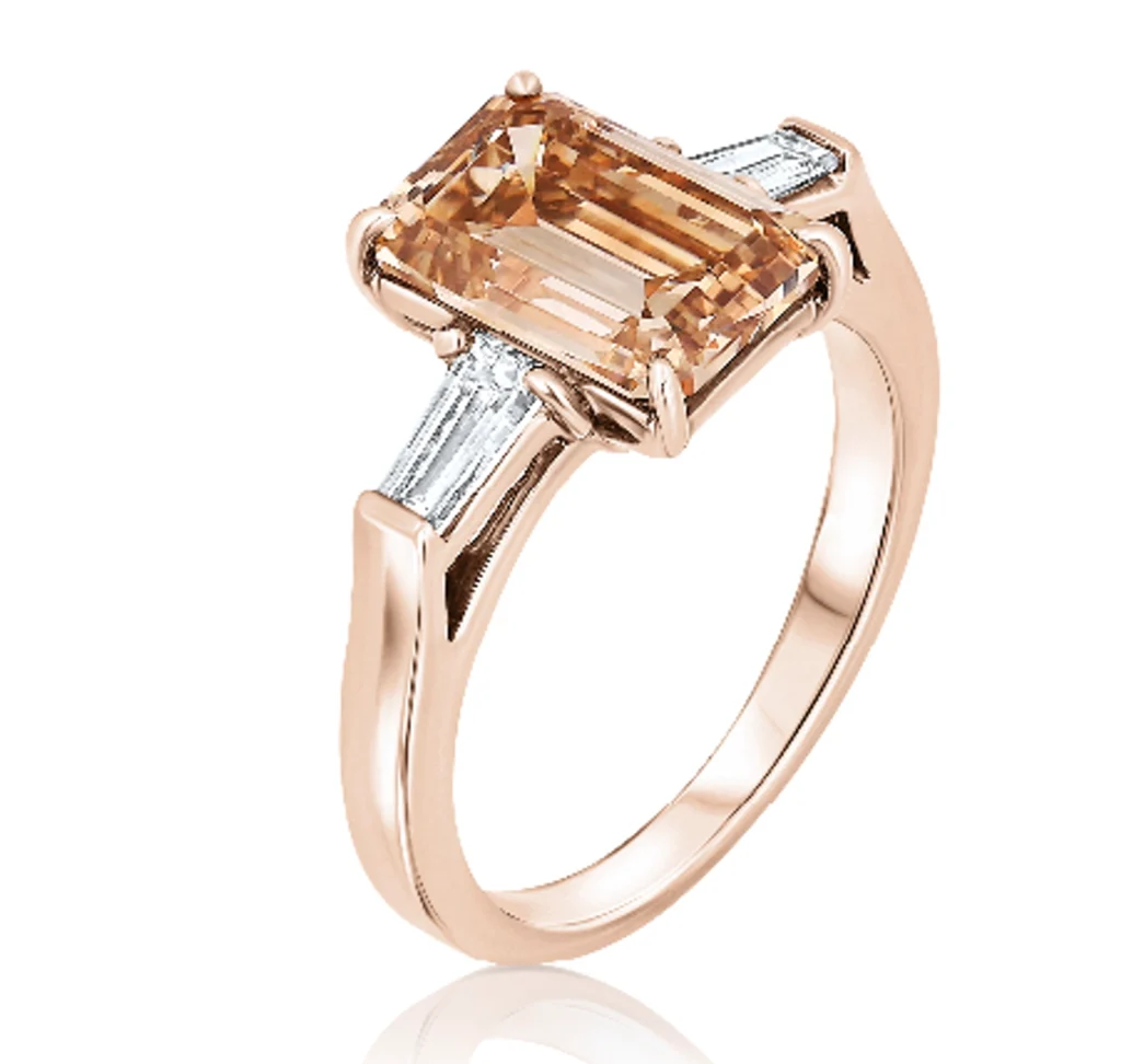3.03ct Diamond Colored Diamonds Ring Gold