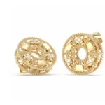 0.10ct Diamond Signature Earring Gold