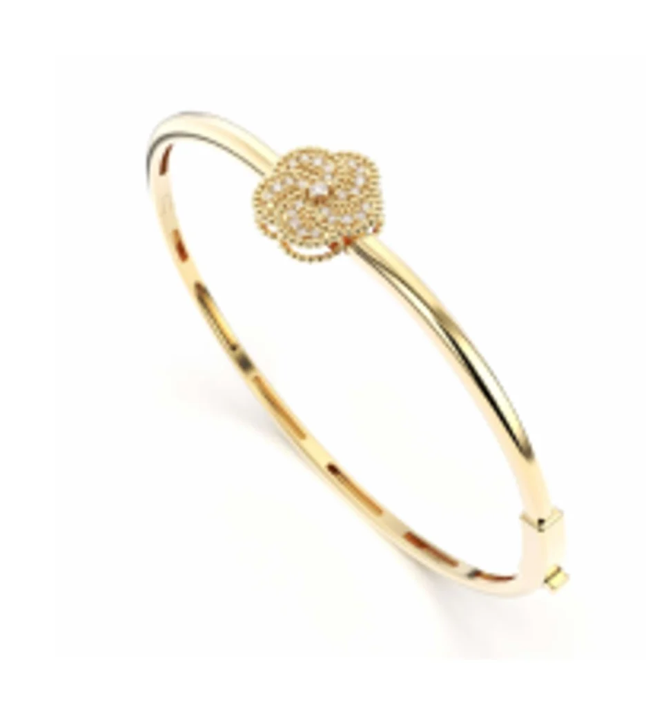 0.19ct Diamond Signature Bracelet Gold