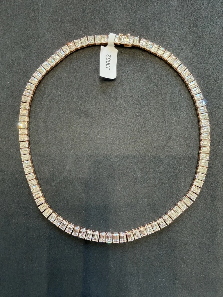 48.76ct Diamond 18KT RG EC NECKLACE 91-48.76CT TW Necklace Gold