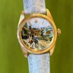 Rolex Oyster Perpetual Date Oyster Bracelet Smooth Bezel Champagne Dial