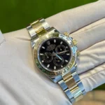 Rolex Daytona Oyster Bracelet Fixed Bezel Black Index Dial