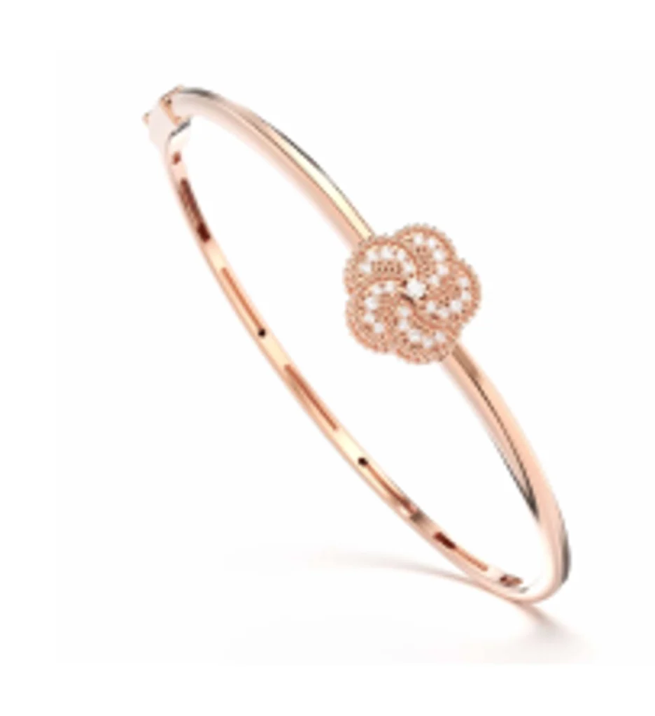 0.19ct Diamond Signature Bracelet Gold