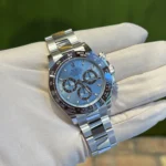 Rolex Daytona Oyster Bracelet Fixed Bezel Ice Blue Index Dial