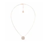 0.04ct Diamond / 3.41ct Mother of Pearl Signature Necklace Gold
