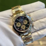 Rolex Daytona Oyster Bracelet Fixed Bezel Black Paul Newman Dial