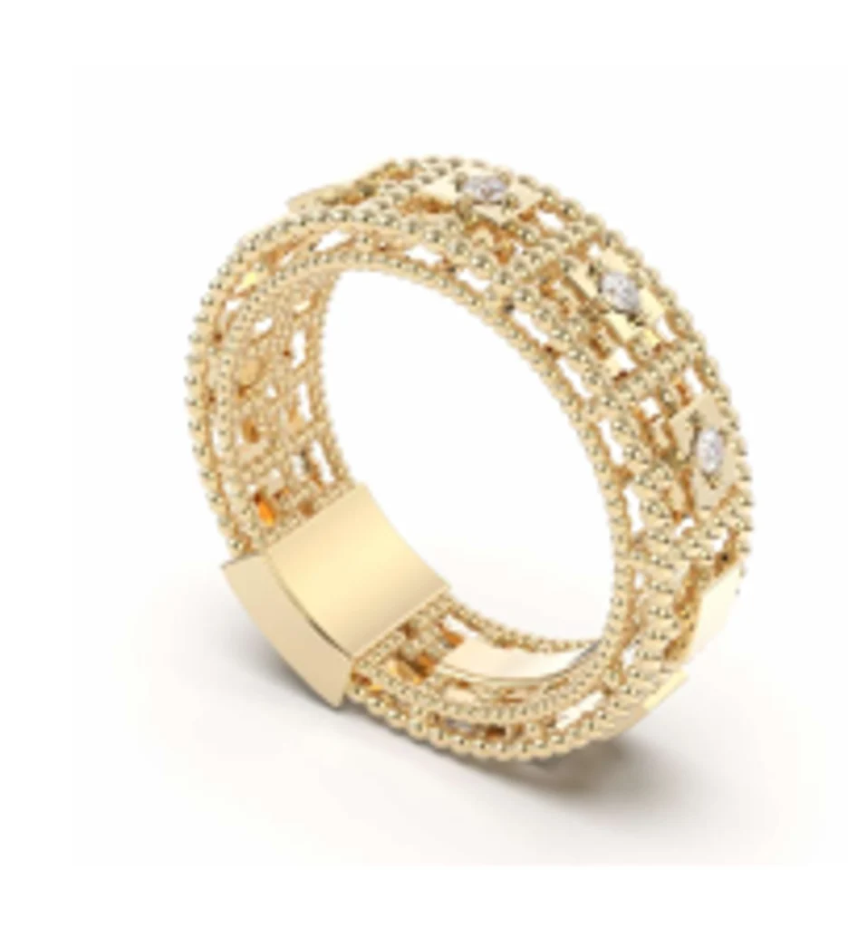 0.05ct Diamond Signature Ring Gold