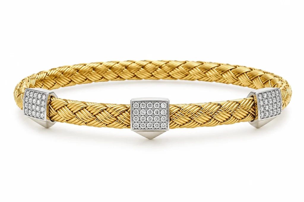 Bracelet 18K YG & WG