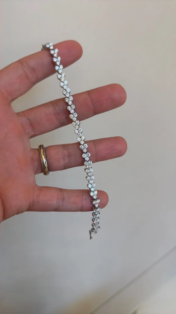 12 ct. diamond Bracelet Gold