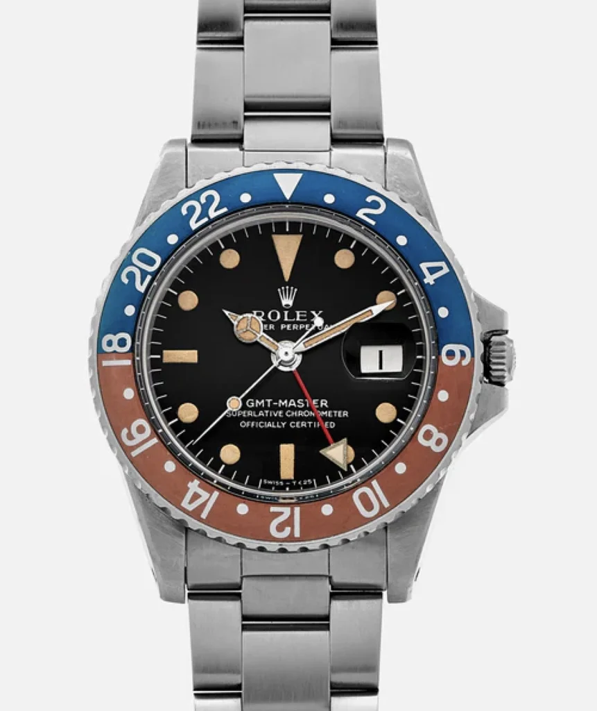 Rolex GMT-Master Oyster Bracelet Rotating Bezel Black Dial