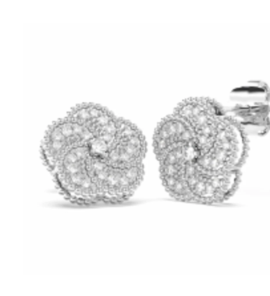 0.38ct Diamond Signature Earring Gold