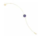 0.02ct Diamond / 2.13ct Lapis Lapis Lazuli Signature Bracelet Gold