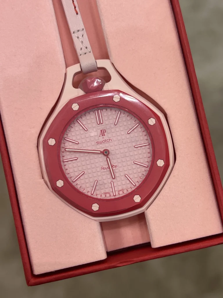 Audemars Piguet Royal pop Red Bezel Pink Dial