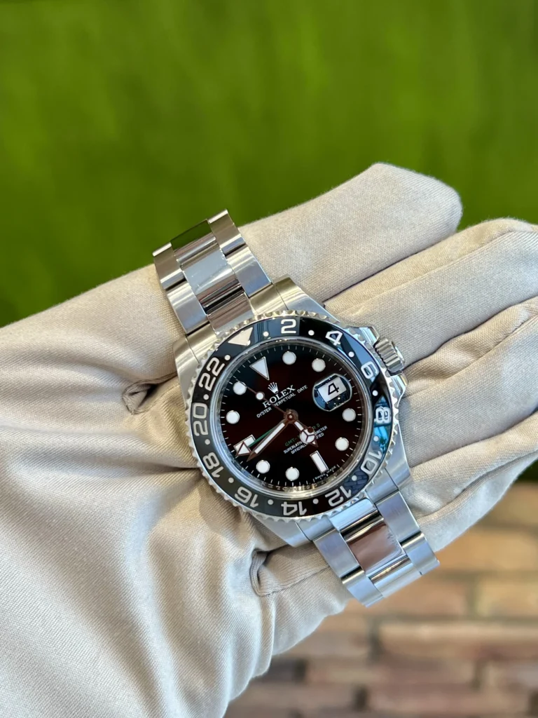 Rolex GMT-Master II Oyster Bracelet Ceramic Bezel Black Dial